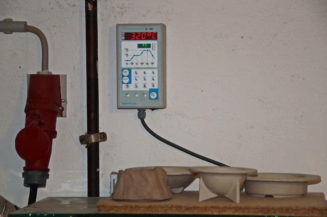 Kiln's controls