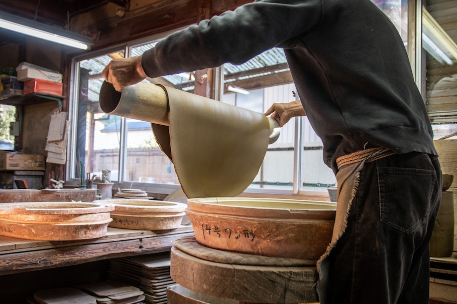 Tokoname pots, Japan