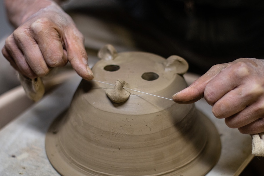 Tokoname pots, Japan