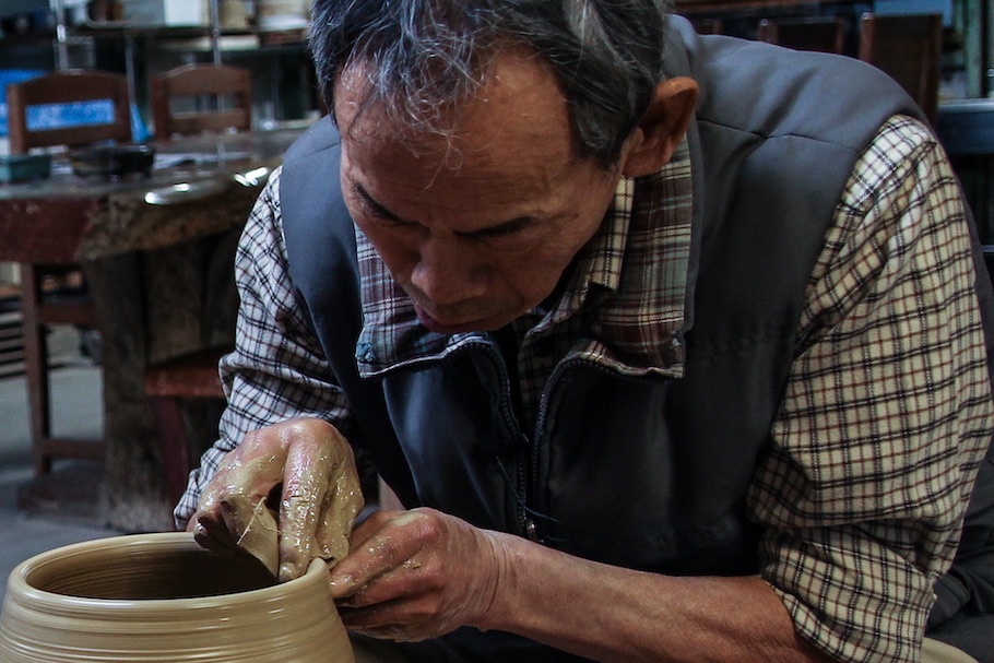 Tokoname pots, Japan